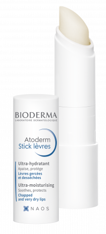 BIODERMA-Produktfoto, Atoderm Stick levres 4g, feuchtigkeitsspendender Lippen-Pflegestift