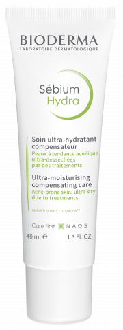 BIODERMA-Produktfoto, Sebium Hydra 40ml, Feuchtigkeitspflege für ölige Haut