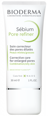 BIODERMA-Produktfoto, Sebium Pore refiner 30ml, für zu Akne neigende Haut