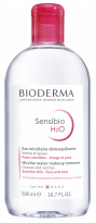 BIODERMA-Produktfoto, Sensibio H2O 500ml, Mizellenwasser für empfindliche Haut